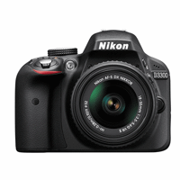 دوربین  دیجیتال نیکون  D3300 DSLR Camera with 18-55 AF-P VR,