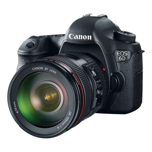 دوربین دیجیتال کانن مدل EOS 6D(WG) Digital Camera with Canon 24-105 mm F4 IS USM,	