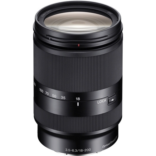 لنز دوربین سونی واید زوم18-200mm f/3.5-6.3 OSS Lens for NEX Cameras,