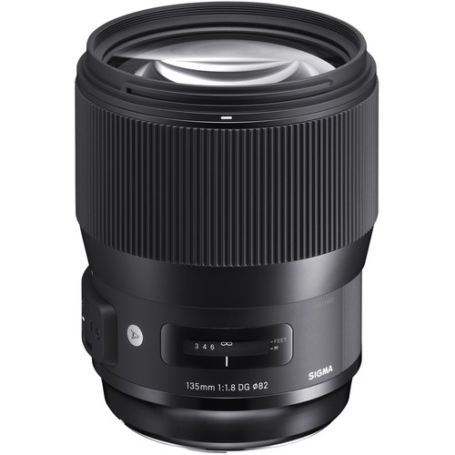 لنزدوربین کانن  مدل تله فوتو سیگما 135mm f/1.8 DG HSM Art Lens for Canon EF