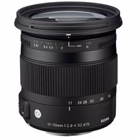 لنز دوربین کانن مدل زوم استاندارد سیگما 17-70mm F2.8-4 DC Macro OS HSM | C for Canon,