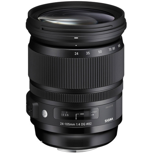 لنز دوربین نیکون مدل زوم استاندارد سیگما 24-105mm F4 DG OS HSM | A for Nikon,