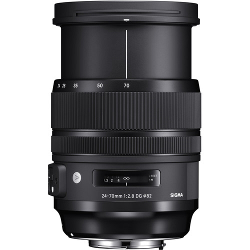 لنز دوربین کانن مدل زوم استاندارد سیگما 24-70mm f/2.8 DG OS HSM Art Lens for Canon EF,