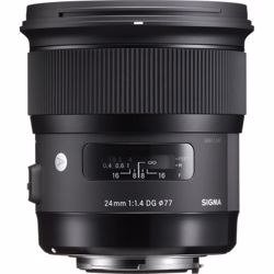 لنز دوربین کانن مدل واید سیگما  24mm f/1.4 DG HSM Art Lens for Canon EF,