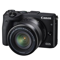 عکس1دوربین عکاسی بدون آینه کانن مدل EOS M3 with 18-55mm Lens,