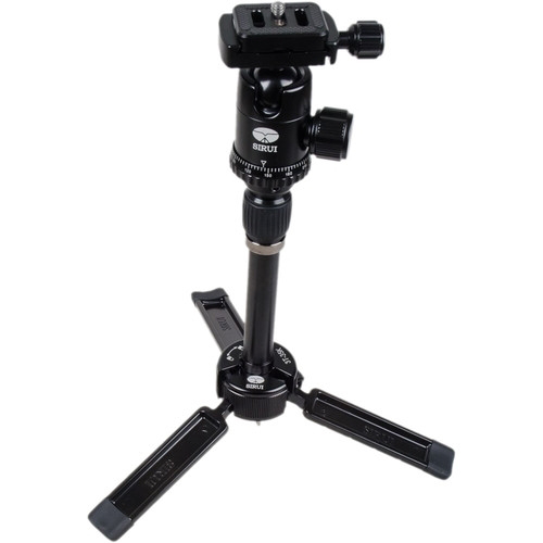 سه پایه دوربین عکاسی رومیزی مدل سیرویی مشکی3T-35K Table Top Tripod,