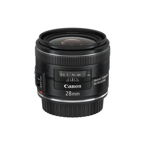 	لنز دوربین کانن مدل EF 28mm f/2.8 IS USM Lens,