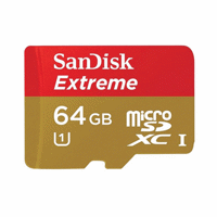 کارت حافظه دوربین مدل سن دیسک64GB Extreme microSDXC 300X ,